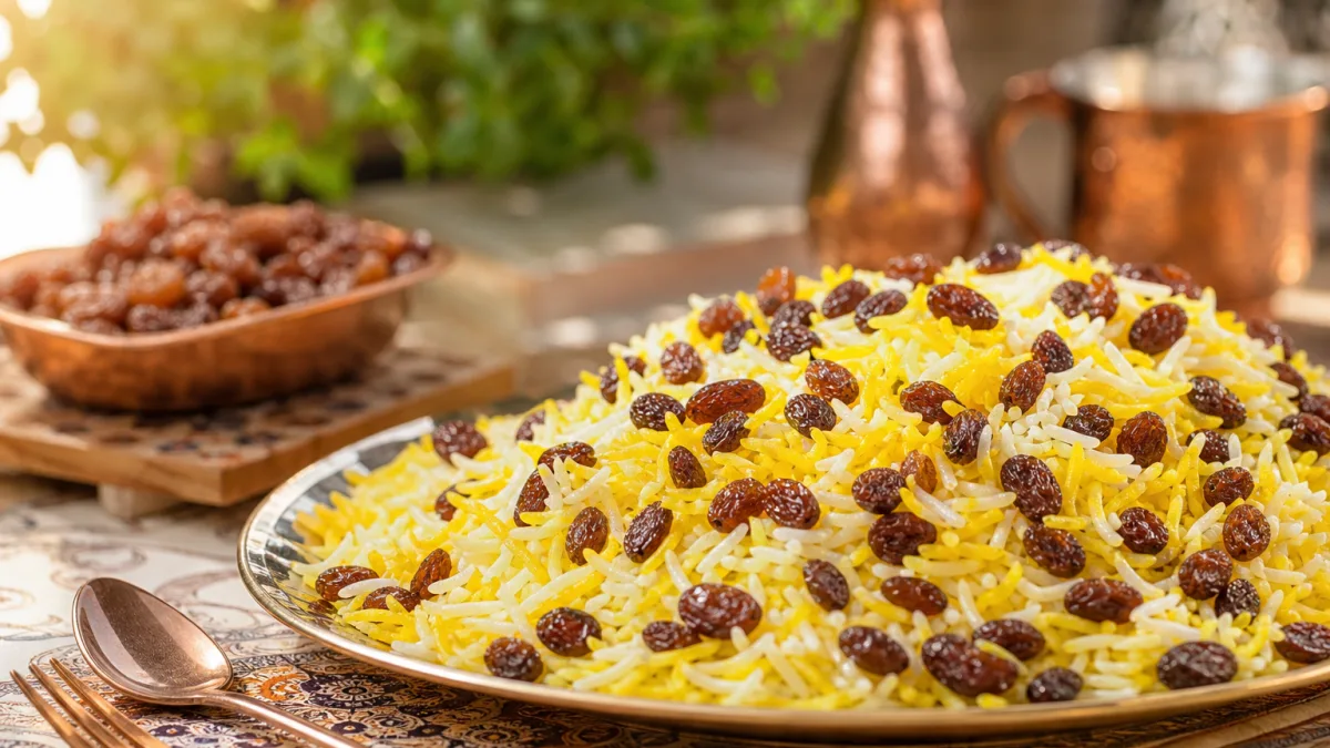 ویژگی فنی کشمش پلویی شیرین عسل