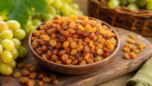 ظاهر مناسب کشمش پلویی سایه خشک چیست؟