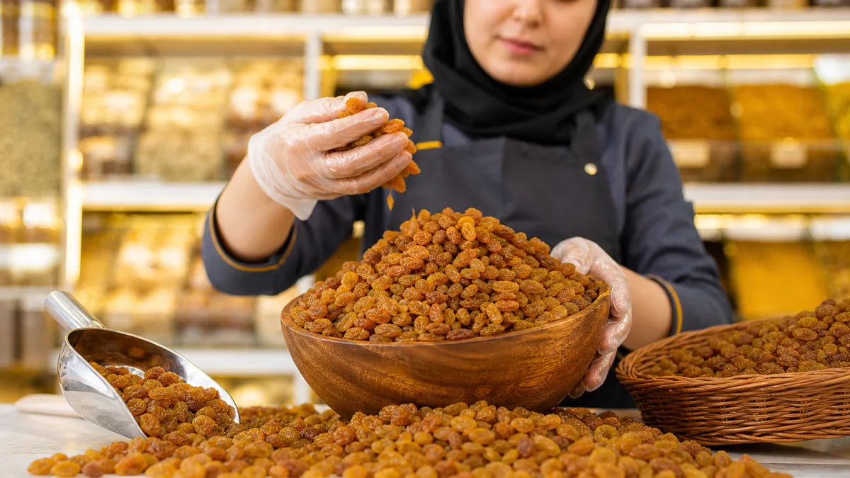 ماندگاری کشمش پلویی به انتخاب درست