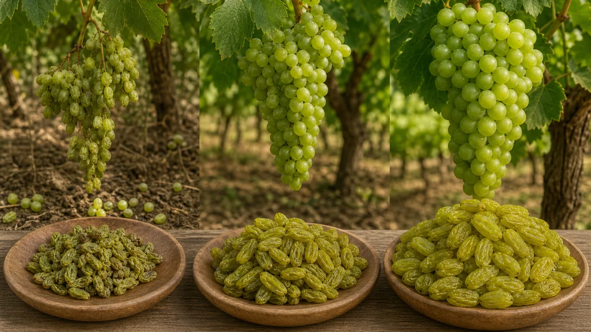 چطور کشمش پلویی سبز مناسب را بشناسیم؟