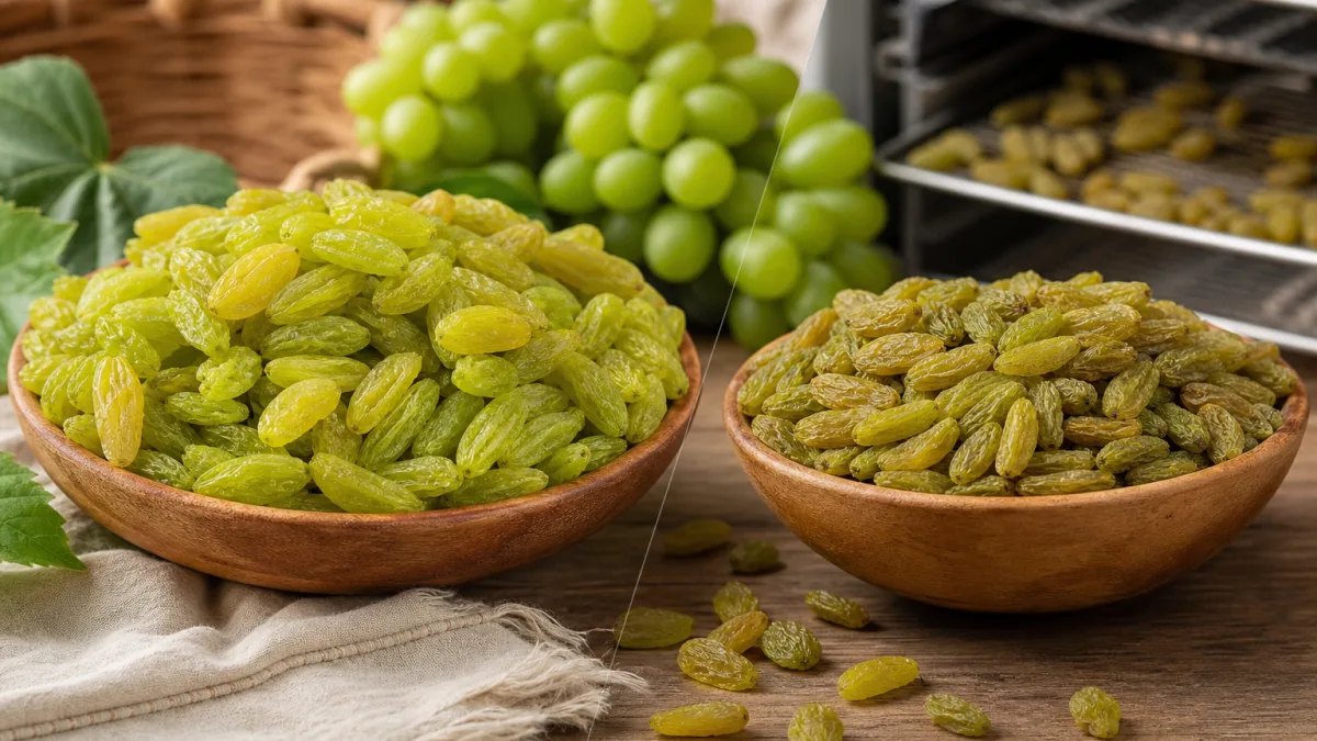 چطور کشمش پلویی سبز مناسب را بشناسیم؟